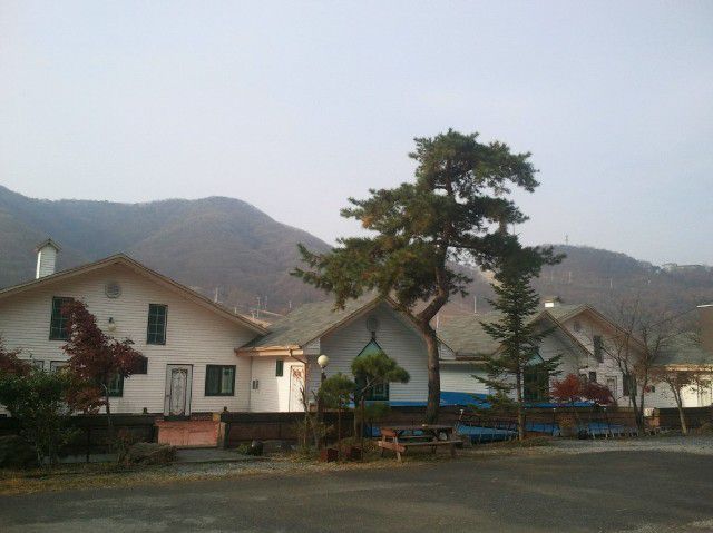 해월산장 낮풍경